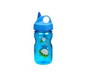 Бутылка для воды детская Nalgene Grip-n-Gulp Синяя Space Art. 350 мл.