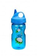 Nalgene 22653 Бутылка для воды детская Nalgene Grip-n-Gulp Синяя Space Art. 350 мл. фото