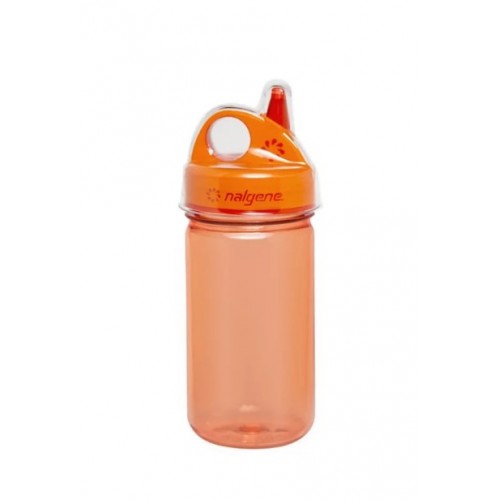 Бутылка для воды детская Nalgene Grip-n-Gulp Оранжевая 350 мл.