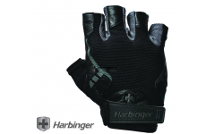 Перчатки для фитнеса Harbinger Pro 1143 Non-WristWrap Vented Cushioned Leather Palm Weightlifting Gloves