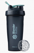BlenderBottle 21086 Спортивный шейкер BlenderBottle Classic Loop 820ml Special Edition Glacier Black/Agua (ORIGINAL) фото