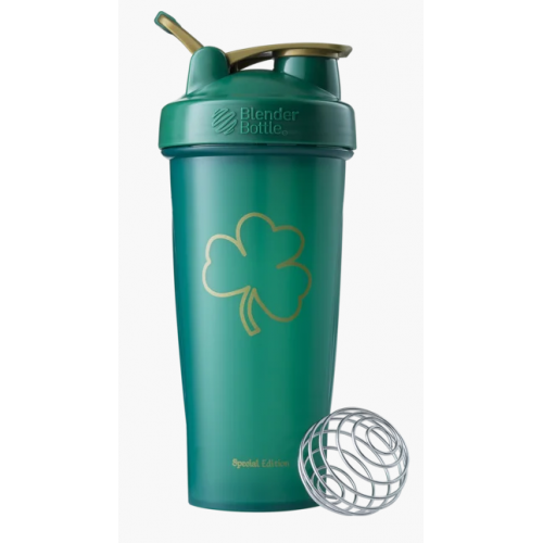 Спортивный шейкер BlenderBottle Classic Loop 820ml Special Edition Gold Green (ORIGINAL)