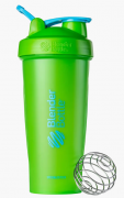 BlenderBottle 21099 Спортивный шейкер BlenderBottle Classic Loop 820ml Special Edition Vera Green/Blue (ORIGINAL) фото