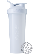 BlenderBottle 21111 Спортивный шейкер BlenderBottle Classic Loop 940ml White (ORIGINAL) фото