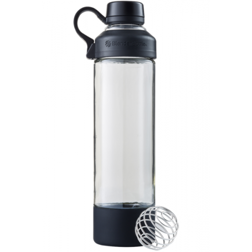 Спортивная бутылка-шейкер BlenderBottle Mantra Glass Black (Стекло) 600мл (ORIGINAL)