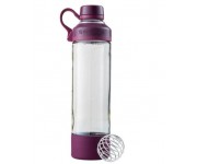 Спортивная бутылка-шейкер BlenderBottle Mantra Glass Plum (Стекло) 600мл (ORIGINAL)