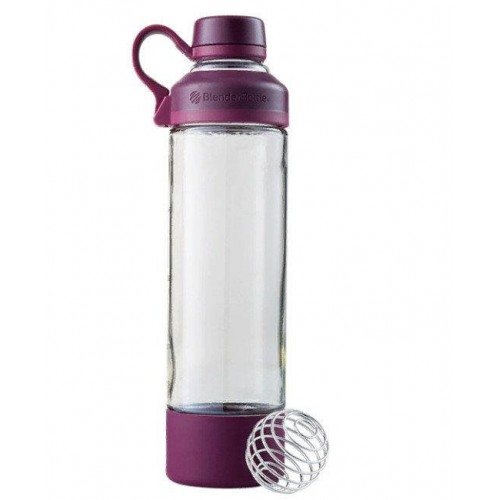 Спортивная бутылка-шейкер BlenderBottle Mantra Glass Plum (Стекло) 600мл (ORIGINAL)