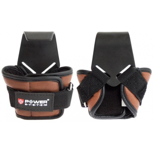 Крюки для тяги на запястья Power System Hooks PS-3300 Brown