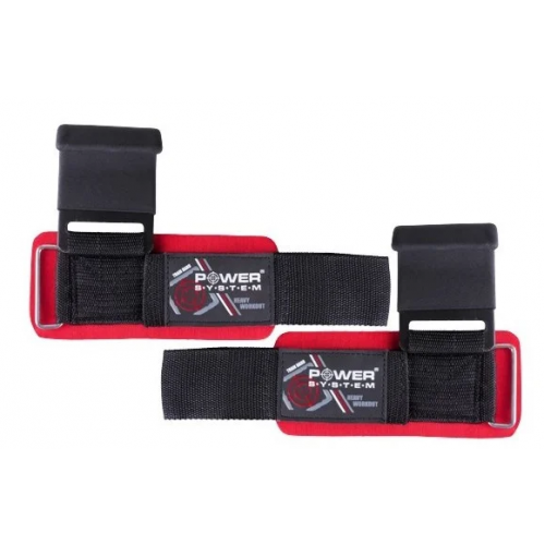 Крюки для тяги на запястья Power System Hardcore Hooks PS-3310