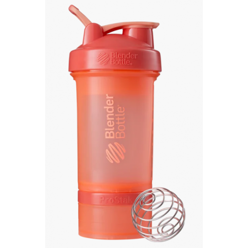 Шейкер спортивный BlenderBottle ProStak 650ml с 2-мя контейнерами Coral (ORIGINAL)