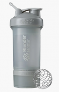 BlenderBottle 21117 Шейкер спортивный BlenderBottle ProStak 650ml с 2-мя контейнерами Grey (ORIGINAL) фото