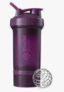 BlenderBottle 21121 Шейкер спортивный BlenderBottle ProStak 650ml с 2-мя контейнерами Plum (ORIGINAL) фото