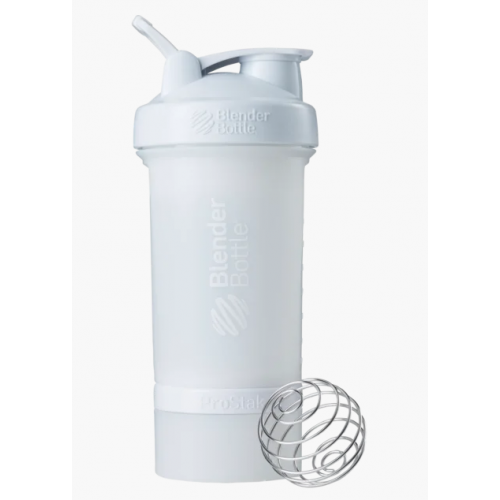 Шейкер спортивный BlenderBottle ProStak 650ml с 2-мя контейнерами White (ORIGINAL)