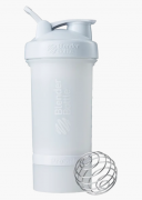 BlenderBottle 21123 Шейкер спортивный BlenderBottle ProStak 650ml с 2-мя контейнерами White (ORIGINAL) фото