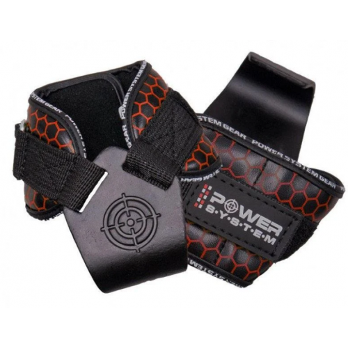 Крюки для тяги на запястья Power System Hooks V2 PS-3360 Black/Red