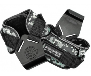 Крюки для тяги на запястья Power System Hooks Camo PS-3370 Black/Grey