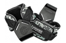 Крюки для тяги на запястья Power System Hooks Camo PS-3370 Black/Grey