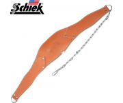 Пояс кожаный с цепями для утяжелителей SCHIEK Genuine Leather Dipping Belt 5008L