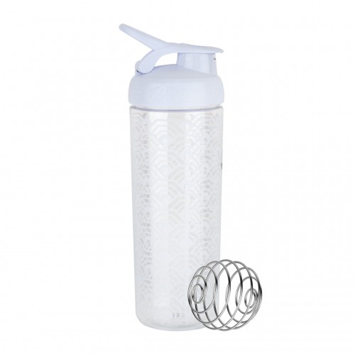 Спортивная бутылка-шейкер BlenderBottle SportMixer Signature Sleek WHITE CLAMSHELL 820мл (ORIGINAL)