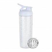 BlenderBottle 21024 Спортивная бутылка-шейкер BlenderBottle SportMixer Signature Sleek WHITE CLAMSHELL 820мл (ORIGINAL) фото