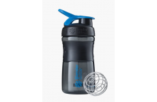 Спортивная бутылка-шейкер BlenderBottle SportMixer 590ml Black/Cyan (ORIGINAL)