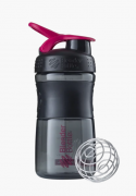 BlenderBottle 20995 Спортивная бутылка-шейкер BlenderBottle SportMixer 590ml Black/Pink (ORIGINAL) фото