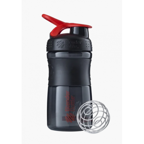 Спортивная бутылка-шейкер BlenderBottle SportMixer 590ml Black/Red (ORIGINAL)