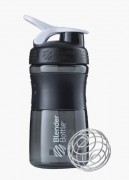 BlenderBottle 25988 Спортивная бутылка-шейкер BlenderBottle SportMixer 590ml Black/White (ORIGINAL) фото