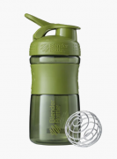 BlenderBottle 20999 Спортивная бутылка-шейкер BlenderBottle SportMixer 590ml Moss Green (ORIGINAL) фото