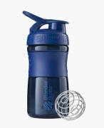BlenderBottle 21000 Спортивная бутылка-шейкер BlenderBottle SportMixer 590ml Navy (ORIGINAL) фото