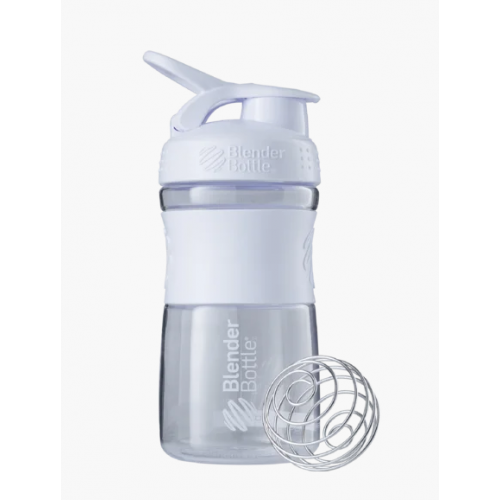 Спортивная бутылка-шейкер BlenderBottle SportMixer 590ml White (ORIGINAL)