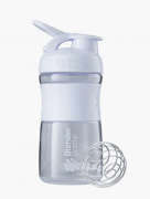 BlenderBottle 21004 Спортивная бутылка-шейкер BlenderBottle SportMixer 590ml White (ORIGINAL) фото