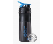 Спортивная бутылка-шейкер BlenderBottle SportMixer 820ml Black/Cyan (ORIGINAL)