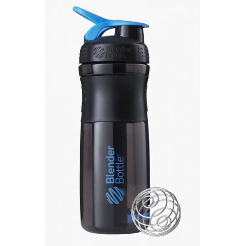 Спортивная бутылка-шейкер BlenderBottle SportMixer 820ml Black/Cyan (ORIGINAL)