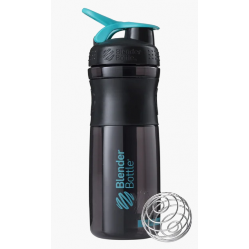 Спортивная бутылка-шейкер BlenderBottle SportMixer 820ml Black/Teal (ORIGINAL)