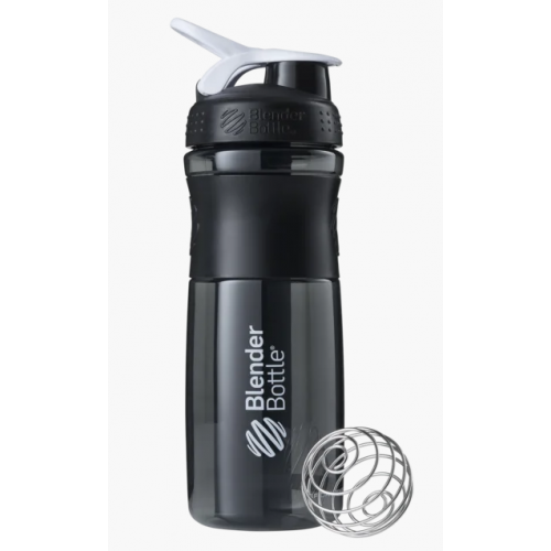 Спортивная бутылка-шейкер BlenderBottle SportMixer 820ml Black/White (ORIGINAL)