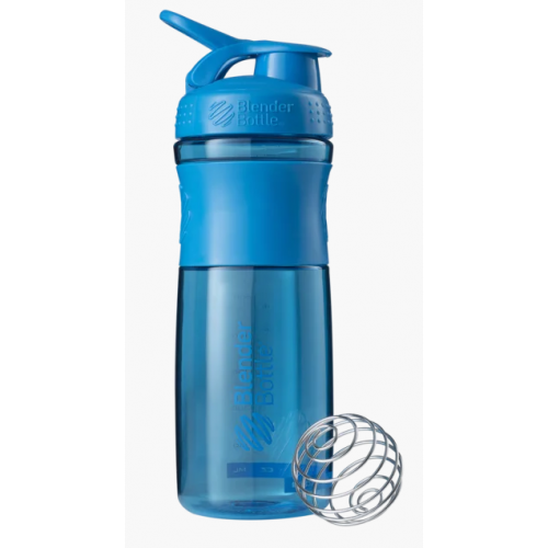 Спортивная бутылка-шейкер BlenderBottle SportMixer 820ml Cyan (ORIGINAL)