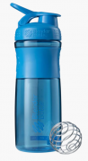 BlenderBottle 21010 Спортивная бутылка-шейкер BlenderBottle SportMixer 820ml Cyan (ORIGINAL) фото