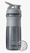BlenderBottle 21011 Спортивная бутылка-шейкер BlenderBottle SportMixer 820ml Grey (ORIGINAL) фото
