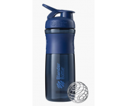 Спортивная бутылка-шейкер BlenderBottle SportMixer 820ml Navy (ORIGINAL)