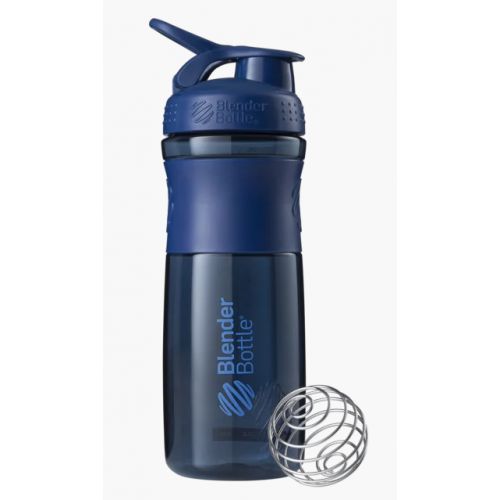 Спортивная бутылка-шейкер BlenderBottle SportMixer 820ml Navy (ORIGINAL)