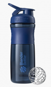 BlenderBottle 21013 Спортивная бутылка-шейкер BlenderBottle SportMixer 820ml Navy (ORIGINAL) фото