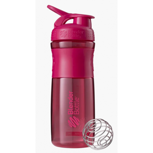 Спортивная бутылка-шейкер BlenderBottle SportMixer 820ml Pink FL (ORIGINAL)