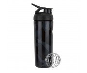 Спортивная бутылка-шейкер BlenderBottle SportMixer Signature Sleek BLACK SHATTERED SLATE 820мл (ORIGINAL)