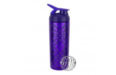 Спортивная бутылка-шейкер BlenderBottle SportMixer Signature Sleek PURPLE TRATAN PLAID 820мл (ORIGINAL)