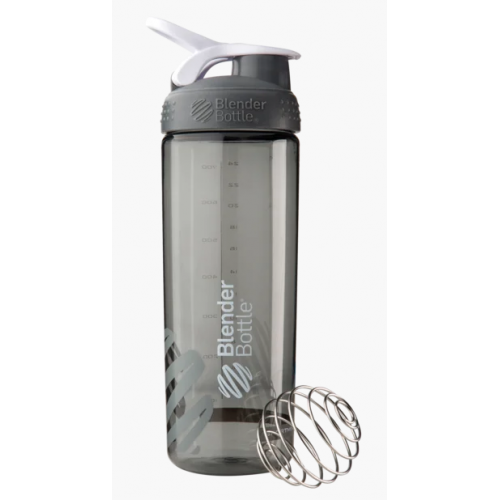 Спортивная бутылка-шейкер BlenderBottle SportMixer Sleek Promo 820ml Grey (ORIGINAL)