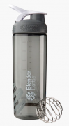 BlenderBottle 21028 Спортивная бутылка-шейкер BlenderBottle SportMixer Sleek Promo 820ml Grey (ORIGINAL) фото