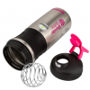 Спортивная бутылка-шейкер BlenderBottle SportMixer Stainless Steel Cyan 820 мл Steel Pink  фото 3