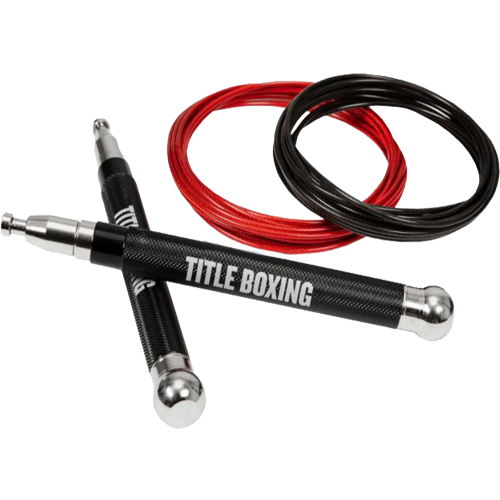 Скакалка скоростная TITLE Boxing Deluxe Adjustable Speed Rope 2 шнура