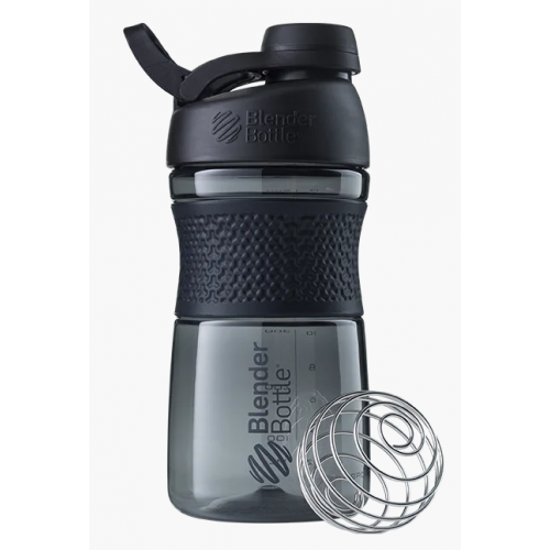 Спортивная бутылка-шейкер BlenderBottle SportMixer Twist 590ml Black (ORIGINAL)